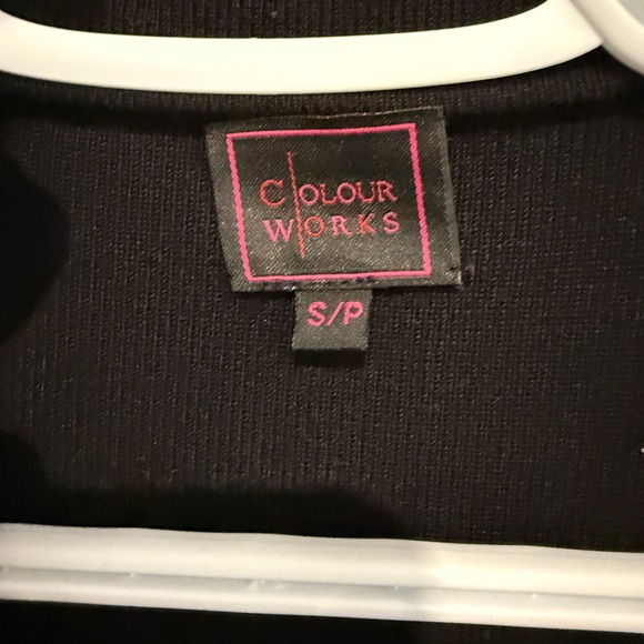 Black Ruffled Cardigan - Picture 2 of 3